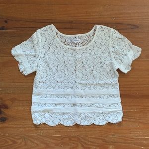 BCBGeneration Lace Top